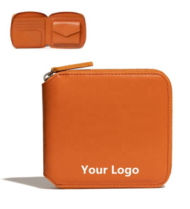 Portefeuille pour femme personnalisé en gros, porte-cartes, portefeuille zéro tendance, portefeuille court pour femme en cuir PU de haute qualité - Product Image 1