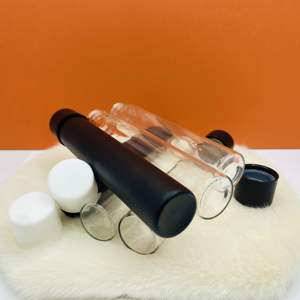 Tubes en verre transparents de 125 mm pour pré-rouleaux, sans BPA, de qualité alimentaire, avec bouchon à vis - Product Image 5
