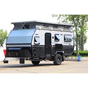 Remorque de <span class=keywords><strong>camping</strong></span> XINYI 15 pieds avec <span class=keywords><strong>intérieur</strong></span> entièrement équipé, robuste, légère et adaptée aux terrains accidentés pour les aventures en plein air - Product Image 2