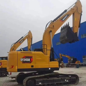 Excavatrice sur chenilles hydraulique SANY d'occasion de haute qualité, modèle 2025, avec moteur et boîte de vitesses incluses, poids opérationnel de 24 tonnes, pour usage municipal - Product Image 1