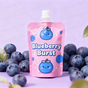 Pochettes souples à bec verseur de 100 ml et 200 ml pour enfants – Emballage durable pour smoothies, jus et mélanges de céréales pour bébés - Product Image 2