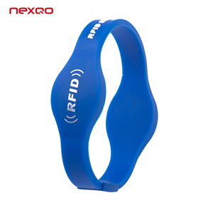 Thời trang thông minh lập trình Vòng đeo tay silkscreen in ấn RFID Silicone dây đeo cổ tay với logo cho lễ hội buổi hòa nhạc sự kiện - Product Image 4