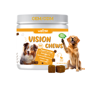 Prix <span class=keywords><strong>de</strong></span> gros d'usine Dog Vision Soft Chews Supplément naturel Multivitamine Calcium <span class=keywords><strong>Huile</strong></span> <span class=keywords><strong>de</strong></span> <span class=keywords><strong>foie</strong></span> <span class=keywords><strong>de</strong></span> <span class=keywords><strong>morue</strong></span> <span class=keywords><strong>pour</strong></span> chiens Maintenir la santé des yeux - Product Image 1