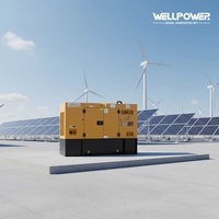 Générateur diesel super silencieux ATS pour moteurs Baudouin et Yangdong 20kva 30kva 40kva 50kva 75kva 80kva 100kva 125kva
