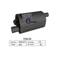 Silencieux pour CAT E963D, 20 ans d'expérience, vente en gros, OEM, ODM, pour moteur diesel, générateur, bulldozer, excavatrice, chargeuse