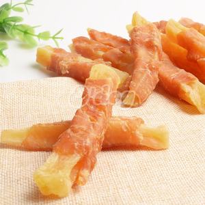 חם למכור מזון גבוה חלבון עוף עטוף שיניים בטטה אימון שיניים 0 הוסיף עוף כלב כלב עוף לטגן מזון לחיות מחמד הסיטונאי - Product Image 4