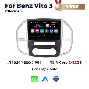 MEKEDE Android car stereo IPS Car Radio lettore Video multimediale per Mercedes Benz Vito <span class=keywords><strong>3</strong></span> W447 2014-2020 - Product Image 2