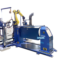 STUAA CLÉ EN MAIN solution robotique automatisation tuyau bride soudage TIG MIG