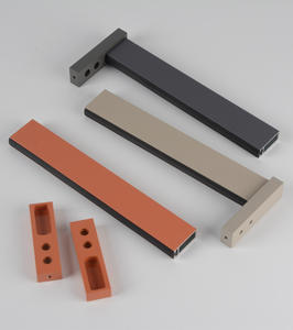 Support de tringle de penderie en alliage d'aluminium, moderne, minimaliste, de luxe, mural, détachable, pour placard suspendu, modèle GQK - Product Image 1