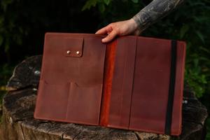 Stylish Casual Premium Quality Genuine Leather <b>Laptop</b> Case <b>Sleeve</b> Office Use Daily Inch <b>Laptop</b> Bags Covers - Product Image 3