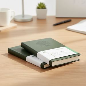 A5 Wide-ruled Dotted Grid 2026 Elastic Band Hardcover Planner <b>Notebook</b> - Product Image 4
