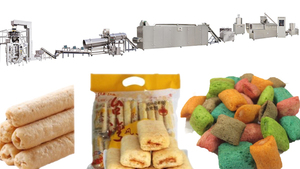 Full Automatic Crispy Maize Chocos <strong>Corn</strong> Flakes Breakfast <strong>Cereals</strong> Processing Production Line Industrial Equipment - Product Image 2