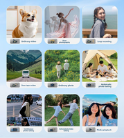 4K 超高清 48MP 18 倍变焦 3.0 英寸触摸屏 HDMI 输出 红外夜视录制 外置麦克风 直播摄像机