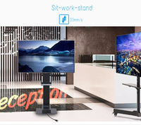 Gemotoriseerde Vente en gros Design Moderne Électrique Automatisé Métal TV Ascenseur Offre spéciale Usage domestique Meubles pour TV Supports Chariots