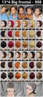 Perruque pixie cut perruque de cheveux humains en gros cheveux courts pixie cheveux brésiliens 13*4 dentelle frontale