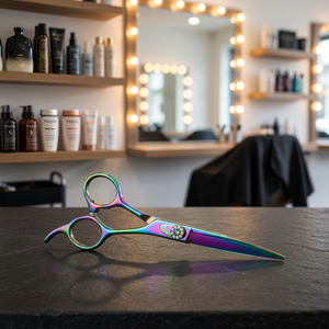 Ciseaux de salon de beauté en acier inoxydable, accessoires, fabricants de coiffure, 1 pièce - Product Image 2