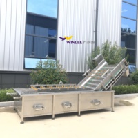 Commerciële fruit- en groentewasmachine · Industriële groentewasser · Fabrieksdirecte leverancier