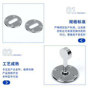 Hiroyuki Stainless Steel Round Buckle Twist Lock Set For Bags And <b>Suitcases</b> Gold Silver Hardware Complete Kit - Product Image 5