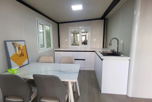 Casa contenedor expandible de acero móvil de 20 pies y 40 pies a bajo precio de lujo exclusiva durabilidad de diseño moderno para una vida hogareña pequeña - Product Image 5