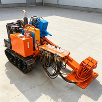 Machine de forage directionnel horizontal de 5 tonnes, directement de l'usine, avec une force de traction de 51 kN pour l'installation de petits tuyaux