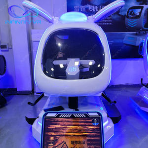 Nouveau design Vr chaise volante Vr simulateur de vol hélicoptère réalité virtuelle simulateur d'avion <span class=keywords><strong>jeu</strong></span> 9D Vr Cockpit 360 avion - Product Image 1