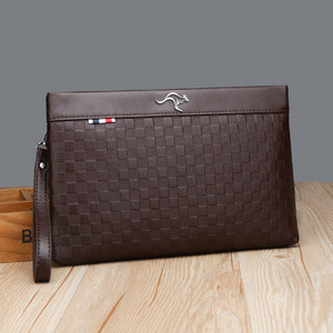 Borsello da Uomo in <span class=keywords><strong>Pelle</strong></span> PU a Prezzo di Fabbrica, Borsa a Busta Grande Capacità, Pochette Casual in <span class=keywords><strong>Morbida</strong></span> <span class=keywords><strong>Pelle</strong></span> e Portafoglio - Product Image 3