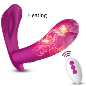Kadın askısız g-spot yapay penis vibratör şarj edilebilir kablosuz uzaktan kumanda ile Climax seks ürünleri - Product Image 2