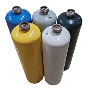 Rỗng <span class=keywords><strong>R134a</strong></span> Xi lanh khí mini 1kg cryogen <span class=keywords><strong>R134a</strong></span> cho thiết bị laser - Product Image 2