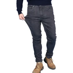 Calça jeans masculina lavada de excelente qualidade, calça jeans masculina por atacado