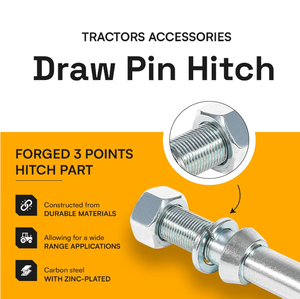 3 gói mèo 1 phổ giả mạo vẽ <span class=keywords><strong>Pin</strong></span> <span class=keywords><strong>Hitch</strong></span> máy kéo pins 5-1/2 đầu liên kết <span class=keywords><strong>Pin</strong></span> cho Lift ARM Trailer Bộ Phận & phụ kiện - Product Image 4