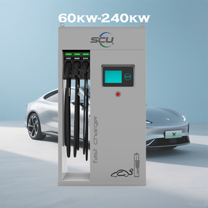 Estación de Carga Rápida para Vehículos Eléctricos con Certificación SCU CE, 60kw 120kw 150kw 180kw, Cargador CCS2 para Carga Pública - Product Image 1