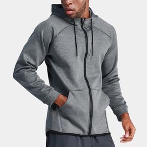 Mens <b>Clothing</b> Supplier Custom Gym Sports Fitness Fleece Heavyweight High Quality Zipup Hoodie for Man - Product Image 1