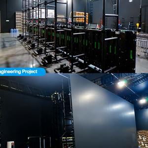 <strong>Full</strong> <strong>Color</strong> P3.91Pixel Pitch 500*500mm LED <strong>Video</strong> Wall is designedWith App <strong>Control</strong> for high-brightness 6000 nits IP65 Waterproof - Product Image 5