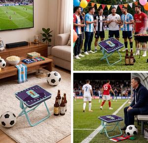 Chaise pliante en aluminium <span class=keywords><strong>FIFA</strong></span> 2026 avec sac de transport – Siège portable pour stade, jardin, camping et événements sportifs - Product Image 6