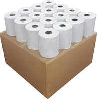 70 g/m² Rouleaux de papier thermique pour ticket de 80mm SANS BPA Rouleaux de papier thermique pour caisse enregistreuse 80x80 pour imprimante Pos ATM