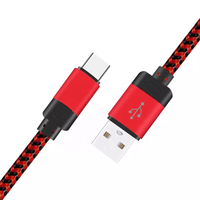 Offre Spéciale Hangtag Emballage Téléphone Câble De Charge Usb Nylon 10ft USB Chargeur