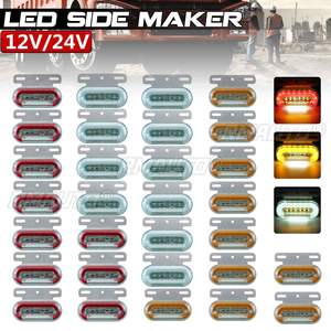 Luces Laterales de 12V 24V para Camiones, Luces Externas para Automóviles, Lámpara Indicadora de Señal, Luz Trasera de Advertencia para Remolques, Camiones - Product Image 1