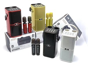 Altavoces portátiles de YS-218 y 20w, altavoz BT de 4 pulgadas Dual con micrófono inalámbrico, los mejores altavoces <span class=keywords><strong>Rock</strong></span> para fiesta al aire libre - Product Image 4