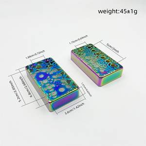 Gegraveerde uitgeholde gele messing <span class=keywords><strong>pickup</strong></span> cover vintage koperen schaal gepersonaliseerde decoratieve beschermhoes voor elektrische gitaar - Product Image 2