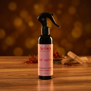 Luxury Saffron 200 ml Air Freshener Liquid Spray Long-Lasting Natural <b>Essential</b> Oil Base <b>Home</b> Decor Custom Label Factory Price - Product Image 1