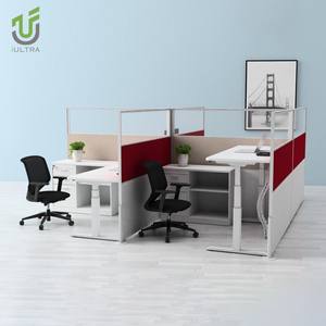 IULTRA Electric Dual Motor Ergonómico en forma de L Altura ajustable Escritorio de computadora Diseño moderno para una computación cómoda - Product Image 1
