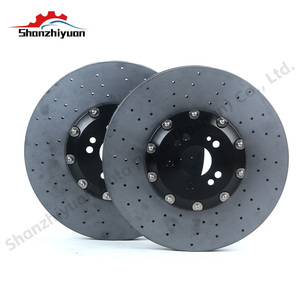 Vendita calda NewCarbon ceramico rotori a disco freno 380-440mm per Porsche 718 Boxster S 992.2 Carrera Cayenne 911 Sport classico - Product Image 3