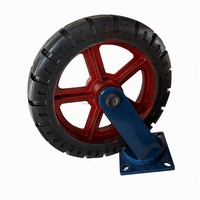 Roulettes en caoutchouc extra robustes de 16 pouces pour machines lourdes, moules personnalisés directement de l'usine, moules logistiques industriels