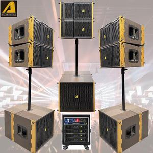 Actpro Âm Thanh Duy Nhất 12 Inch Dòng Điện Mảng 18 Inch Loa Siêu Trầm As12 + As18 Thụ Động Hoạt Động Loa Thiết Lập Chuyên Nghiệp Hệ Thống Powered - Product Image 5