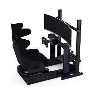Asiento de Juego Móvil Personalizado, Cabina de Simulación de Conducción, Kit de Simulación de Carreras con Perfil de Aluminio 4080 - Product Image 3