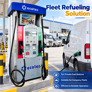 Distributeur de carburant pour station-service avec quatre tuyaux pour le ravitaillement des flottes et des camions - Product Image 1