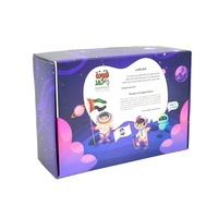 Boîte d'expédition personnalisée pour jouets d'enfants, en carton ondulé coloré, pour produits pour enfants et cadeaux de fêtes