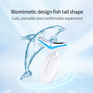 Masseur facial électrique anti-rides en ABS, outil de lifting du visage avec vibration du cou pour raffermir et tonifier - Product Image 4