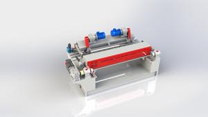 Máquina cepilladora para carpintería Husillo rotativo de chapa de madera Pelado de madera contrachapada con motor de núcleo Cojinete de bomba Componentes de motor PLC - Product Image 4