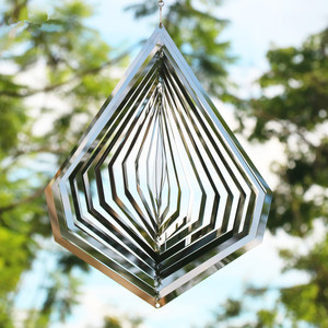 Decoración de Jardín Reutilizable, Molinillo de Viento 3D, Molinillo de Viento de Metal Cortado con Láser - Product Image 4